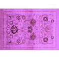 thumbnail image 1 of Ahgly Company Indoor Rectangle Oriental Purple Industrial Area Rugs, 8' x 10', 1 of 4