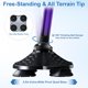 thumbnail image 4 of Bastón King Pavonini Stability, plegable, 158 kg, color morado, 4 of 8