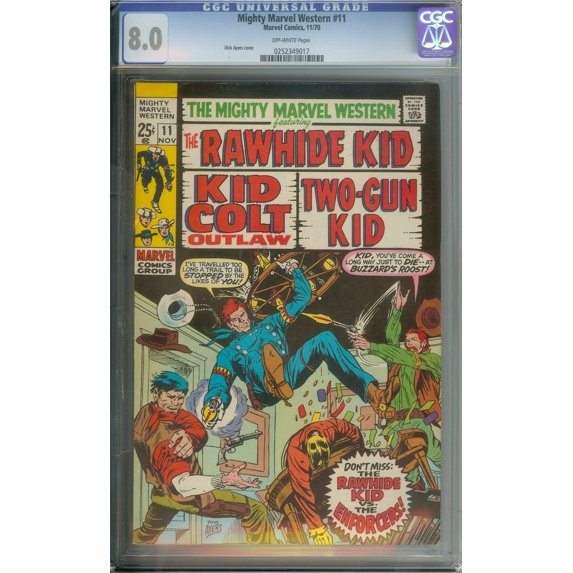 Mighty Marvel Western #11 - CGC 8 Comic Book