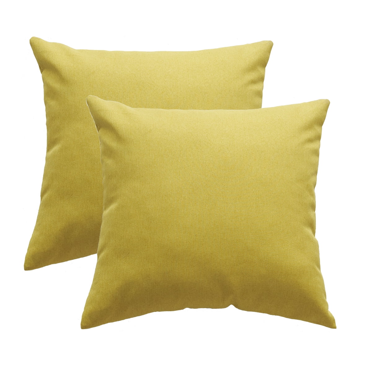 SHANLUO Outdoor Throw Pillow Covers 18x18 Waterproof Pillows for Couch