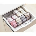 thumbnail image 2 of DRAFIDEEP 6-Piece Grey Desk Organizer Set with Multiple Compartments, Practical Storage Box for Office and Home Use, 2 of 8