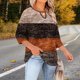 thumbnail image 5 of TaTaai Women Casual Plus Size Top Random Print Three Quarter Sleeve Crew Neck Chest Cutout Design Spring Summer Base Tee Ladies Daily Street Wear Soft Comfortable High-Rated Fashion Top Gift, 5 of 7