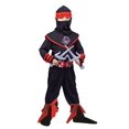 thumbnail image 1 of Disfraz Dress Up America Ninja Samurai Warrior Kids Rojo/Negro, 1 of 7