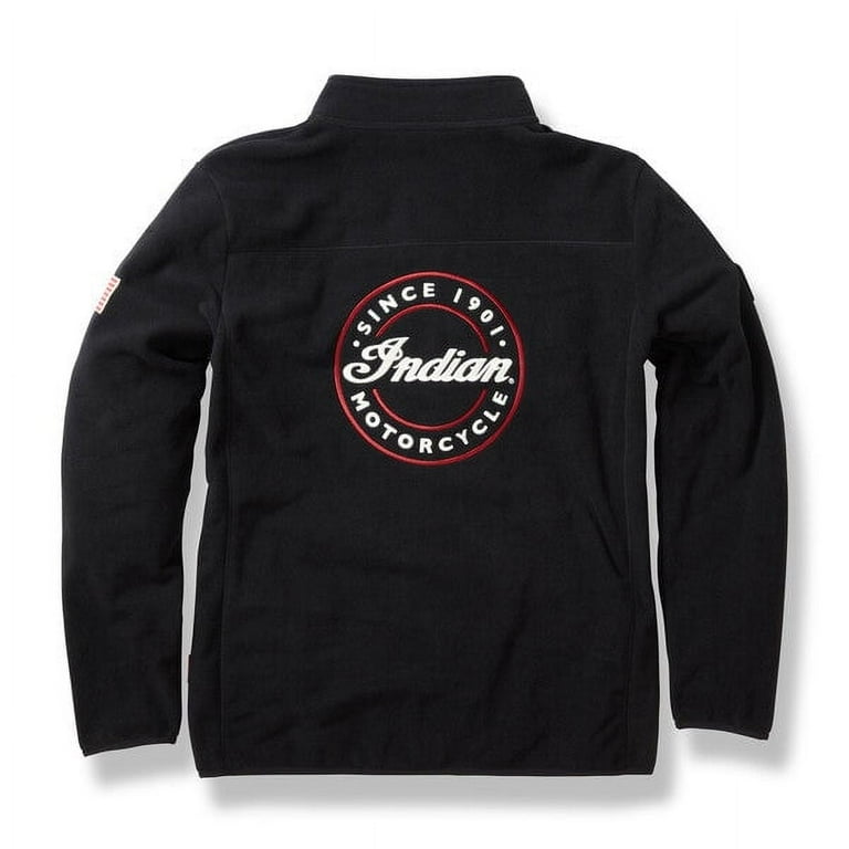 Indian Motorcycle Zip Thru Size L, Fleece Black Motorcycle Indian Motorcycle Zip Thru Size L, Fleece Black Motorcycle