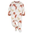 thumbnail image 2 of Gerber Baby and Toddler Neutral Microfleece Blanket Sleeper Pajamas, 2-Pack, Sizes 0/3 Months -5T, 2 of 7