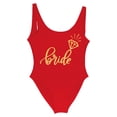 thumbnail image 3 of WILLBEST Traje de Baño Completo Para Mujer, Bañador de Una Pieza Con Estampado de Letras A La Moda Para Mujer, Bañador de Bikini Sexy, Bañador Sin Mangas y Sin Espalda 393, 3 of 3
