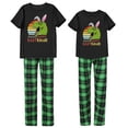 thumbnail image 4 of Happy Eastrawr Day Dinosaur Easter Matching Pajamas Short Set(XL,Men), 4 of 5
