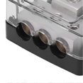 thumbnail image 3 of 3 Way Power Distribution Block, Ground Splitter, o Splitter, 0 Gauge, 4 Input, Output, Universal for Car, 3 of 4