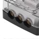 thumbnail image 3 of 3 Way Power Distribution Block, Ground Splitter, o Splitter, 0 Gauge, 4 Input, Output, Universal for Car, 3 of 4