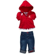 Cinderella 3-Piece Capri Set for Girls - Infant