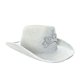 thumbnail image 1 of Sombrero De Vaquero Gorra De Estilo Occidental Vestido De Viaje Ropa Fiesta En La Playa Blanco Sunnimix Sombrero de vaquero, 1 of 7