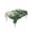 Off-White, variant on Palm Leaves Tropical Table Cloth, Waterproof Tablecloth for Square Tables, Green Botanical Summer Green Ombre Reusable Washable Fabric Table Cover for Restaurant Kitchen Dining Tables 54"x54"