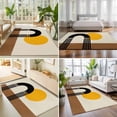 thumbnail image 4 of 5'x7' Area Rugs, Modern Boho Indoor Outdoor Area Rug for Living Room Bedroom, Geometric Abstract Art Washable Bathroom Rugs Kitchen Floor Carpet Mats Home Decor Aesthetic, 4 of 8