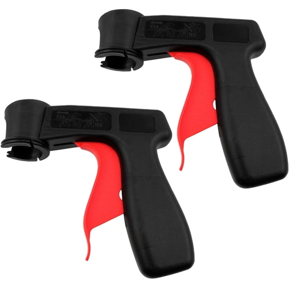 2pcs Spray can gun Spray can trigger handle Convert spray cans into spray guns Suitable for spray painting adhesives lubricants