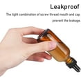 thumbnail image 2 of 2Pcs Amber Glass Dropper Bottles With Black Caps, Measured Pipette, Funnel and Labels100ML Glass Eye Dropper Bottles for Essential Oil Pipette Refillable, 2 of 9