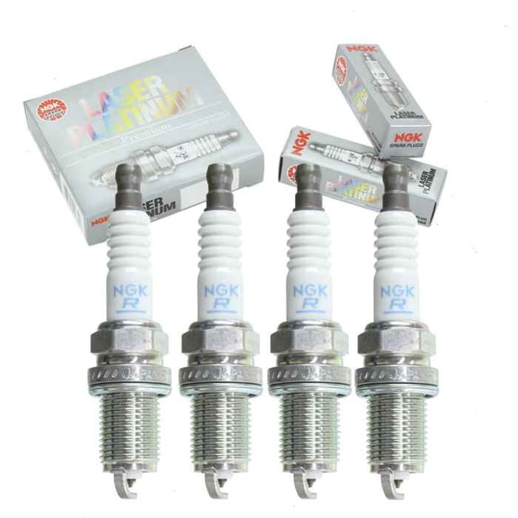 4 pc NGK Laser Platinum Spark Plugs compatible with Toyota MR2 Spyder 1.8L L4 2003-2005