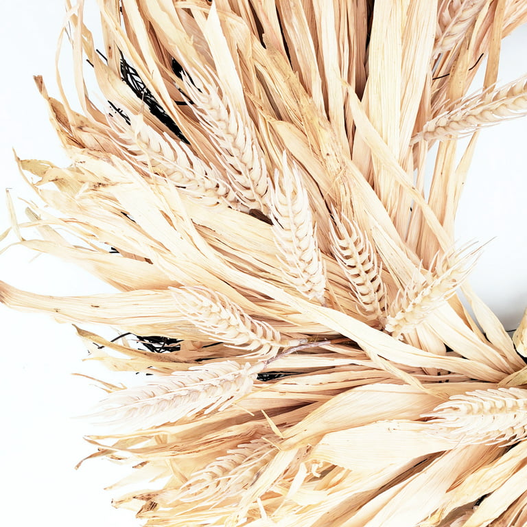 Wheat with Corn Husk Swag - Kelea's Florals