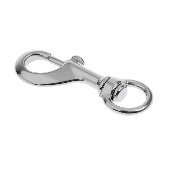 68mm Grade 316 Stainless Steel Round Eye Swivel Snap Clip