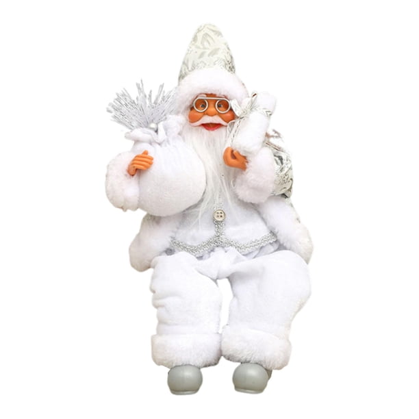 Muñeco de Papá Noel Macarena Decoración navideña Peluche coleccionable 22x10x10 cm