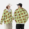thumbnail image 5 of Picia Avocado Women's Men's UPF 50+ Sun Protection Hoodie Shirt Long Sleeve SPF Fishing Outdoor UV Hiking Lightweight Shirts-X-Large, 5 of 9