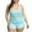 27 Blue, variant on Feimerou Womens Plus Size Bathing Suits Modest Two Piece Tankini Swimsuits with Boyshorts High Waisted Tummy Control Swimwear