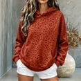 thumbnail image 2 of HCYSFG Cheetah Print Hoodies For Women Leopard Print Sweatshirts Hooded Long Sleeve Pullover Kangaroo Pocket Relaxed Fit Pullovers, 2 of 4