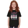 thumbnail image 3 of Cute Funny Easter With My Gnomies Girls Kids T Shirt Tees Teen Brisco Brands S, 3 of 5