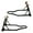 Black#8, variant on Motorcycle Front & Rear Stand, Front Rear Combo Stand Universal Wheel Lift Stand Swingarm Spool Lift Stand Paddock Stand,
