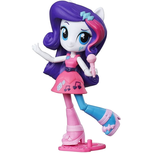 Muneca Rockin Rarity My Little Pony C0865AS0 Equestria Girls con 2 Accesorios My Little Pony C0865AS0 Walmart en linea