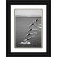 thumbnail image 1 of van Son, Greetje 18x24 Black Ornate Wood Framed with Double Matting Museum Art Print Titled - The beauty of diving, 1 of 4