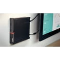 thumbnail image 3 of Lenovo Thinkcentre M910Q Tiny Form Desktop Computer PC, 3.20 GHz Intel i5 Quad Core Gen 6, 8GB DDR4 RAM, 240GB SSD Hard Drive, Windows 11 Professional 64Bit, 3 of 8