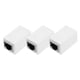 thumbnail image 1 of Uxcell 3 Pack Acoplador Ethernet RJ45, Adaptador de Extensión de Acoplador Cat6 Hembra a Hembra, 1 of 6
