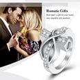 thumbnail image 7 of Diamond Cross Urn Ring Hold Loved Ones Ashes Cremation Urn Ring for Women Man Finger Ring Memorial Jewelry, 7 of 7