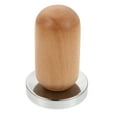 thumbnail image 3 of Miangastore Ground Tamper Tool Compactor Silver Solid Wood 1Pc 3.5x2.4x2.4in, 3 of 8