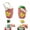 pink, variant on 3D Energy Drink,Sideline Cooler Can Holder with a cactus and a butterfly-shaped can opener,3D Printed PETG,Novelty Drink Sleeve for 12oz Cans,Sports Gift for Coaches and Tailgating Fans - (yellow)
