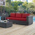 thumbnail image 3 of Modway Summon Outdoor Patio Sunbrella® Sofa, Multiple Colors, 3 of 6