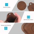 thumbnail image 3 of [4 Pack] Fintie Genuine Leather Case for Tile Mate/Tile Pro/Tile Sport/Tile Style/Cube Pro Key Finder Phone Finder, Anti-Scratch Protective Skin Cover with Keychain, 3 of 7