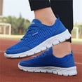 thumbnail image 4 of Pimfylm Dress Sneakers Mens Fashion Ultralight Socks Shoes Trend Breathable Foam Sole Sneakers Blue 10, 4 of 5