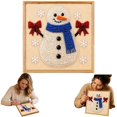 thumbnail image 3 of DIY Christmas Diamond Painting Craft Kit,Christmas Pearl Diamond Painting Art Kit for Kids Beginners Gift,Snowman, 3 of 5