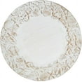 thumbnail image 3 of Fennco Styles Seashells Embellished Charger Plates 13" Round, Set of 4 - Natural Charger Plate for Home, Nautical Décor, Coastal Events, and Beach-themed Parties, 3 of 4