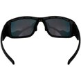 thumbnail image 4 of Global Vision Lunettes Mousse Cinétique Rembourrées Lunettes de Sécurité Moto Soft Touch Montures Noires avec Verres Miroirs Rouges G-Tech, 4 of 5
