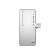HP Pavilion Desktop, 10th Gen Intel Core i7-10700 Processor, 16 GB RAM, 1 TB hard drive + 256 GB SSD, Windows 10 Home (TP01-1070, Silver)