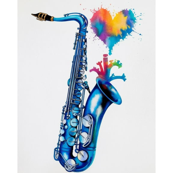 Paint by Number for Adult Kit, Blues Whisper, DIY Acrylic Paint by Numbers for Adults Beginner Oil Painting by Number on Canvas for Home Wall Decor 16x20inch-