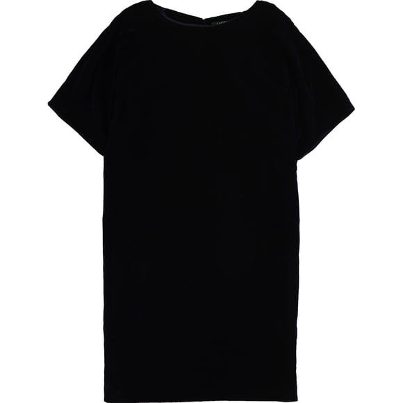 Ralph Lauren Vestido acampanado con espalda abierta para mujer, Púrpura, 12