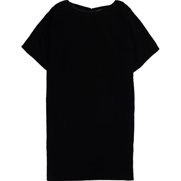 Ralph Lauren Vestido acampanado con espalda abierta para mujer, Púrpura, 12