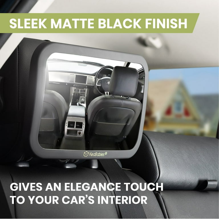 Baby mirror for car without shop headrest
