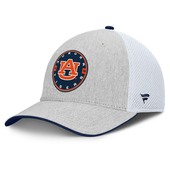 Men's Fanatics  Heather Gray Auburn Tigers Trigger Flex Hat
