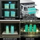 thumbnail image 5 of Bolsas reutilizables para aperitivos Annaklin Stand Up, 100% silicona, 500 ml, paquete de 4, 5 of 7