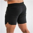 thumbnail image 5 of Turilly Mens Shorts Men Solid Breathable Fitness Sports Quick Dry Running Training Pants Drawstring Shorts, 5 of 6