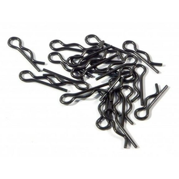 Hobby Products Intl. 75106 Body Clip 6mm Black E-Savage (20)